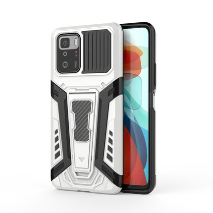 War Chariot Series Armor All-inclusive Shockproof PC + TPU Protective Case with Invisible Holder, For Xiaomi Redmi Note 10 Pro 5G, For Samsung Galaxy A22 4G