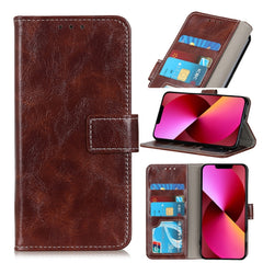 Retro Crazy Horse Texture Horizontal Flip Leather Case with Holder & Card Slots & Photo Frame & Wallet, For iPhone 13 mini, For iPhone 13, For iPhone 13 Pro, For iPhone 13 Pro Max, For Nokia C10 / C20