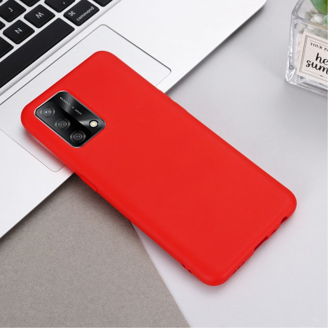 Pure Color Liquid Silicone Shockproof Full Coverage Case, For OPPO A74 4G / F19, For vivo Y51 2020 / Y51a / Y51s / Y31