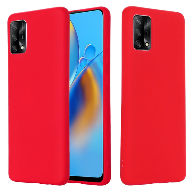 Pure Color Liquid Silicone Shockproof Full Coverage Case, For OPPO A74 4G / F19, For vivo Y51 2020 / Y51a / Y51s / Y31