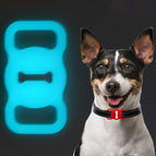 Para AirTag / Azul luminoso