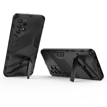 Punk Armor 2 in 1 PC + TPU Shockproof Case with Invisible Holder, For Samsung Galaxy A32 4G