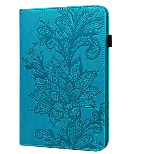 Lace Flower Embossing Pattern Horizontal Flip Leather Case with Holder & Card Slots & Wallet & Photo Frame & Sleep / Wake-up Function, For iPad 9.7 2018 / 9.7  2017 / Air 2 / Air, For iPad mini  2019 / 4 / 3 / 2 / 1, For iPad Pro 10.5 2017 / 10.2 2019