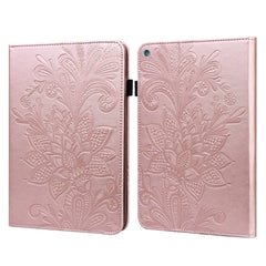 Lace Flower Embossing Pattern Horizontal Flip Leather Case with Holder & Card Slots & Wallet & Photo Frame & Sleep / Wake-up Function, For iPad 9.7 2018 / 9.7  2017 / Air 2 / Air, For iPad mini  2019 / 4 / 3 / 2 / 1, For iPad Pro 10.5 2017 / 10.2 2019