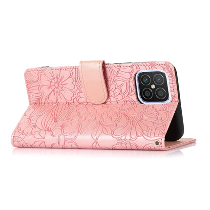 Skin Feel Embossed Sunflower Horizontal Flip Leather Case with Holder & Card Slots & Wallet & Lanyard, For Huawei nova 8 SE, For Huawei nova 7 SE, For Huawei nova 7 Pro 5G, For Huawei Y6p
