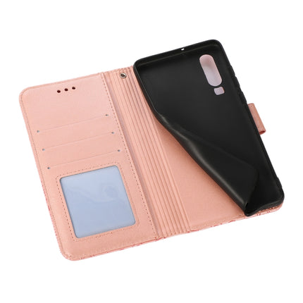Skin Feel Embossed Sunflower Horizontal Flip Leather Case with Holder & Card Slots & Wallet & Lanyard, For Huawei P30, For Huawei P20 lite
