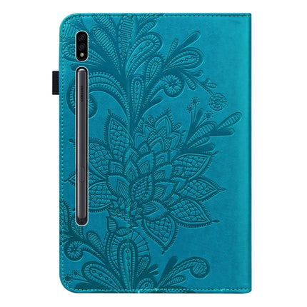 Lace Flower Embossing Pattern Horizontal Flip Leather Case with Holder & Card Slots & Wallet & Photo Frame, For Samsung Galaxy Tab S8 / Galaxy Tab S7 SM-T870/SM-T875/SM-T876B, For Samsung Galaxy Tab A 8.0 2019 T290                                      ...