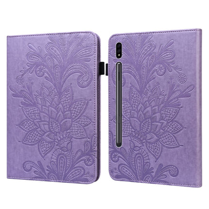 Lace Flower Embossing Pattern Horizontal Flip Leather Case with Holder & Card Slots & Wallet & Photo Frame, For Samsung Galaxy Tab S8 / Galaxy Tab S7 SM-T870/SM-T875/SM-T876B, For Samsung Galaxy Tab A 8.0 2019 T290                                      ...