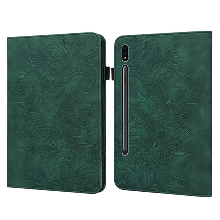 Lace Flower Embossing Pattern Horizontal Flip Leather Case with Holder & Card Slots & Wallet & Photo Frame, For Samsung Galaxy Tab S8 / Galaxy Tab S7 SM-T870/SM-T875/SM-T876B, For Samsung Galaxy Tab A 8.0 2019 T290                                      ...