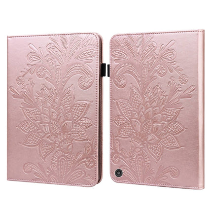 Lace Flower Embossing Pattern Horizontal Flip Leather Case with Holder & Card Slots & Wallet & Photo Frame, For Huawei MediaPad T3 10, For Huawei MediaPad M5 Lite, For Amazon Kindle Fire HD 8 2019/2018/2017/2016                                         ...