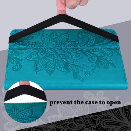 Lace Flower Embossing Pattern Horizontal Flip Leather Case with Holder & Card Slots & Wallet & Photo Frame, For Lenovo Tab M8 8505X
