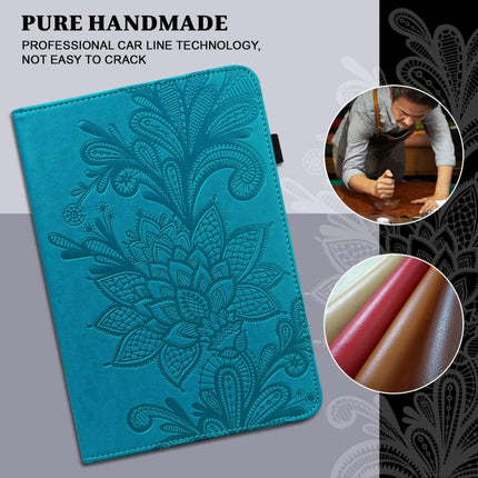 Lace Flower Embossing Pattern Horizontal Flip Leather Case with Holder & Card Slots & Wallet & Photo Frame, For Lenovo Tab M8 8505X