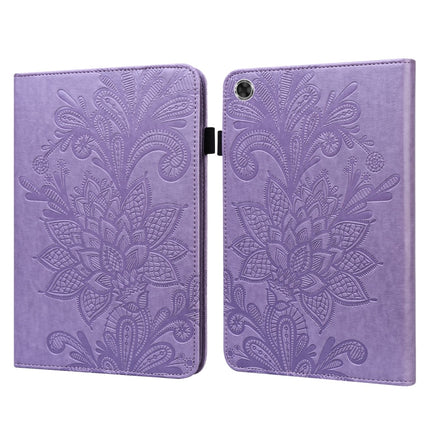 Lace Flower Embossing Pattern Horizontal Flip Leather Case with Holder & Card Slots & Wallet & Photo Frame, For Lenovo Tab M8 8505X