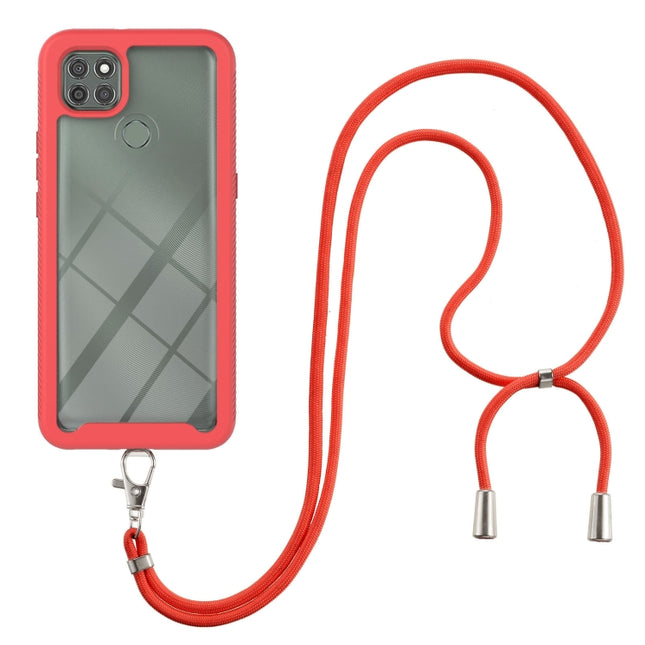 Starry Sky Solid Color Series Shockproof PC + TPU Protective Case with Neck Strap, For Motorola Moto G Stylus 2021, For Motorola Moto G Stylus 5G, For Motorola Moto G9 Power, For Motorola Moto G60, For Motorola Edge S / G100, For Motorola Moto E7  Powe...