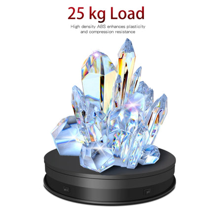 20cm Electric Rotating Turntable Display Stand Video Shooting Props Turntable for Photography