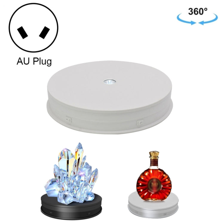 30cm Electric Rotating Turntable Display Stand Video Shooting Props Turntable for Photography, 30cm 110V US Plug, 30cm 220V EU Plug, 30cm 220V UK Plug, 30cm 220V AU Plug