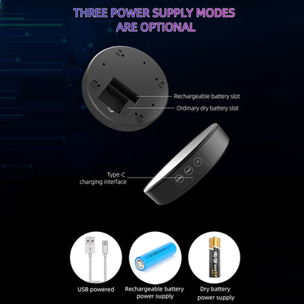 Intelligent APP Screen Display Electric Rotating Turntable Mirror Display Stand Live Broadcast Video Shooting Props Turntable