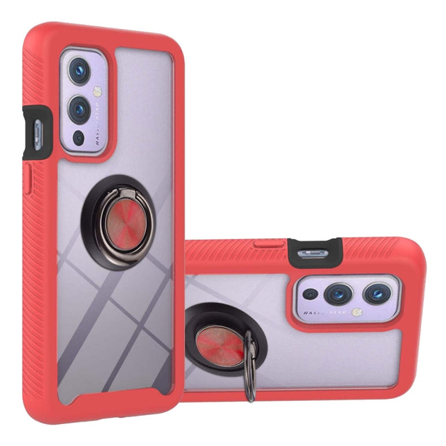 Starry Sky Solid Color Series Shockproof PC + TPU Protective Case with Ring Holder & Magnetic Function, For OnePlus 9, For OnePlus Nord N200 5G, For OPPO A54 5G / A74 5G / A93 5G, For OPPO A94 4G / Reno5 Lite, For Xiaomi Mi 10T / 10T Pro               ...