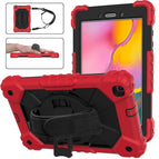 For Samsung Galaxy Tab A 8.0 (2019)T290/T295 / Red+Black