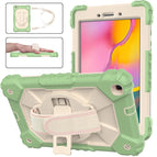 For Samsung Galaxy Tab A 8.0 (2019)T290/T295 / Matcha Green+Beige