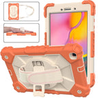 For Samsung Galaxy Tab A 8.0 (2019)T290/T295 / Coral Orange+Beige