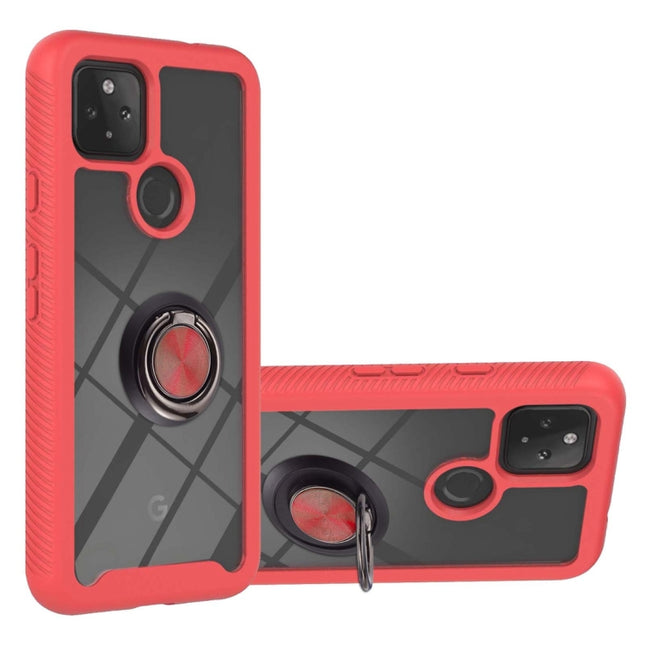 Starry Sky Solid Color Series Shockproof PC + TPU Protective Case with Ring Holder & Magnetic Function, For Google Pixel 5A 5G, For TCL 20S, For LG K22 / K22+, For LG Stylo 7 4G, For LG Stylo 7 5G, For Motorola Moto G Stylus 2021                       ...