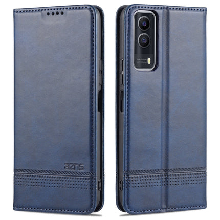 AZNS Magnetic Calf Texture Horizontal Flip Leather Case with Card Slots & Holder & Wallet, For vivo Y53s