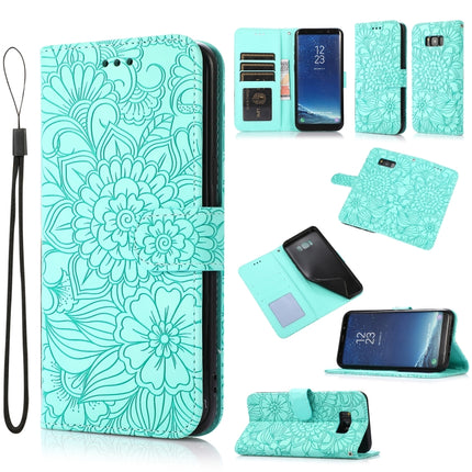 Skin Feel Embossed Sunflower Horizontal Flip Leather Case with Holder & Card Slots & Wallet & Lanyard, For Samsung Galaxy S8+, For Samsung Galaxy A12, For Samsung Galaxy A42 5G, For Samsung Galaxy A32 4G