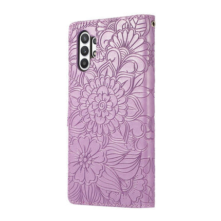 Skin Feel Embossed Sunflower Horizontal Flip Leather Case with Holder & Card Slots & Wallet & Lanyard, For Samsung Galaxy A32 5G, For Samsung Galaxy A71, For Samsung Galaxy Note10 Lite / A81, For Samsung Galaxy A91