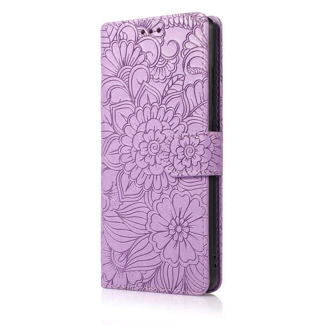 Skin Feel Embossed Sunflower Horizontal Flip Leather Case with Holder & Card Slots & Wallet & Lanyard, For Samsung Galaxy 5G / 4G, For Samsung Galaxy A72 5G / 4G, For Samsung Galaxy S20+, For Samsung Galaxy Note10+