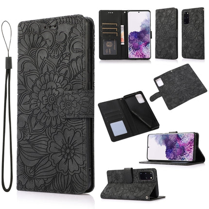 Skin Feel Embossed Sunflower Horizontal Flip Leather Case with Holder & Card Slots & Wallet & Lanyard, For Samsung Galaxy 5G / 4G, For Samsung Galaxy A72 5G / 4G, For Samsung Galaxy S20+, For Samsung Galaxy Note10+