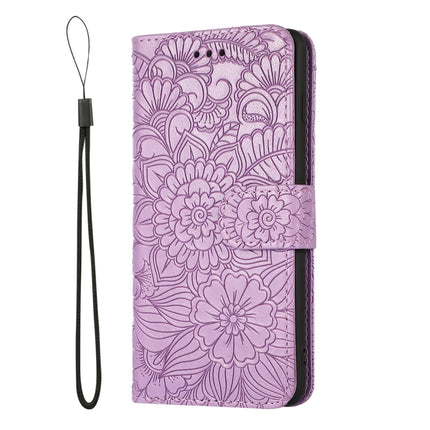 Skin Feel Embossed Sunflower Horizontal Flip Leather Case with Holder & Card Slots & Wallet & Lanyard, For Samsung Galaxy S10+, For Samsung Galaxy S10e, For Samsung Galaxy A20s, For Samsung Galaxy A40