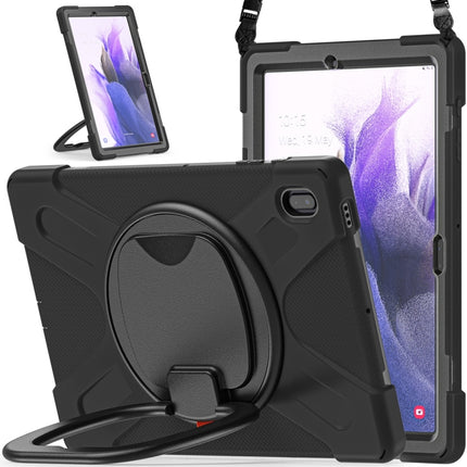 Silicone + PC Protective Case with Holder & Shoulder Strap