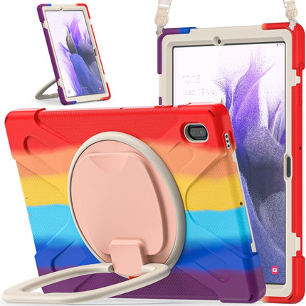 Silicone + PC Protective Case with Holder & Shoulder Strap