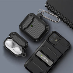 Shield Armor III Generation Shield Armor Waterproof Wireless Earphone Protective Case, For AirPods 1/2, For AirPods Pro