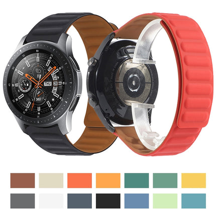 Silicone Magnetic Replacement Strap Watchband, For Samsung Galaxy Watch 3 41mm