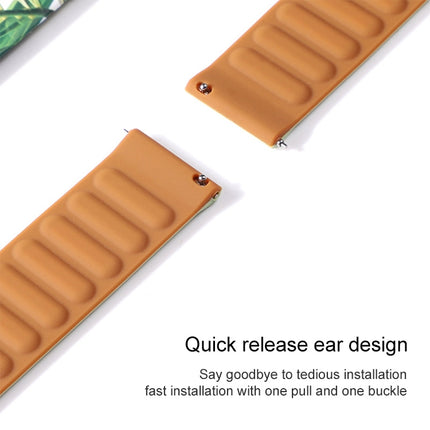 Silicone Magnetic Replacement Strap Watchband, For Samsung Galaxy Watch 3 41mm