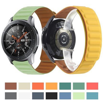 Silicone Magnetic Replacement Strap Watchband, For Samsung Galaxy Watch 3 45mm