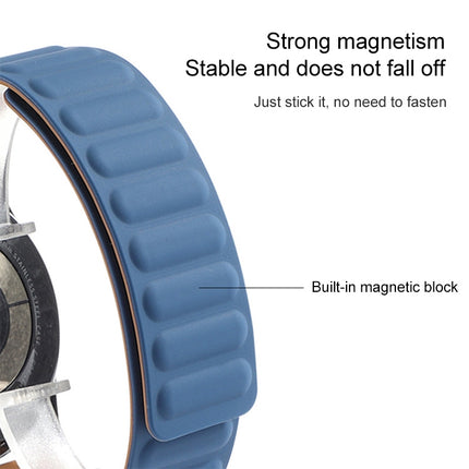 Silicone Magnetic Replacement Strap Watchband, For Samsung Galaxy Watch 3 45mm
