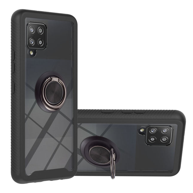 Starry Sky Solid Color Series Shockproof PC + TPU Protective Case with Ring Holder & Magnetic Function, For Samsung Galaxy A42 5G, For Samsung Galaxy A32 5G, For Samsung Galaxy A32 4G EU Version, For Samsung Galaxy A31, For Samsung Galaxy A22 5G       ...