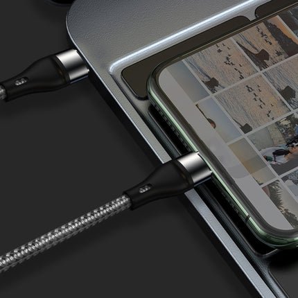 PD 60W USB-C / Type-C to USB-C / Type-C Fast Charging Nylon Braided Data Cable, 1m, 2m