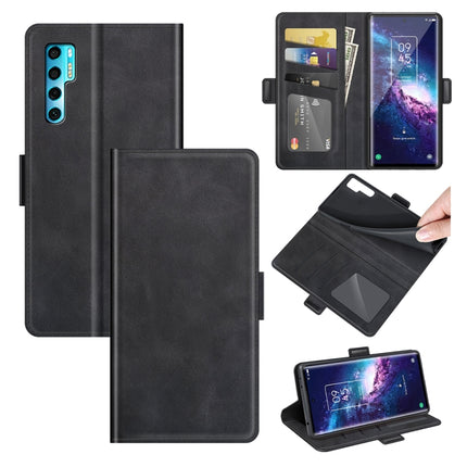 Dual-side Magnetic Buckle Horizontal Flip Leather Case with Holder & Card Slots & Wallet, For TCL 20 Pro 5G, For TCL 20 SE, For TCL 20S / 20 5G / 20L