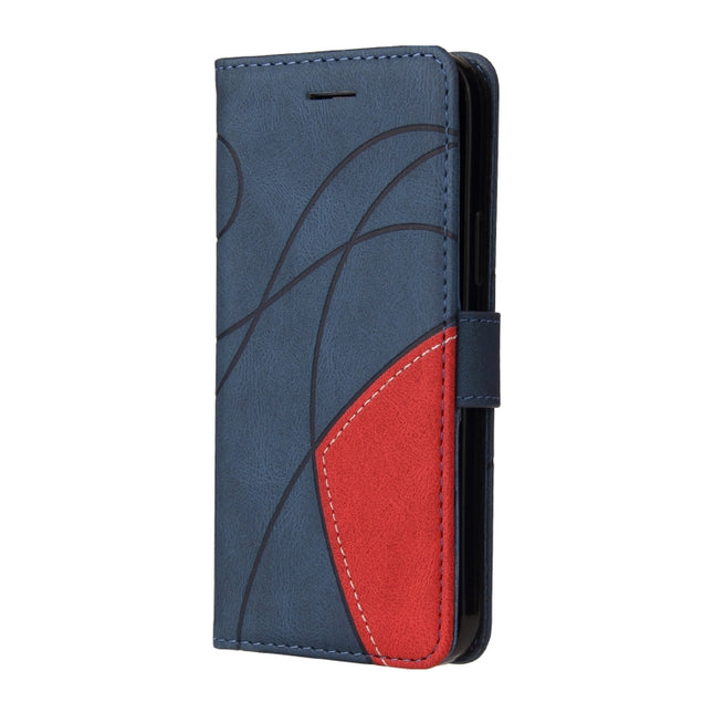 Dual-color Splicing Horizontal Flip PU Leather Case with Holder & Card Slots & Wallet, For Xiaomi Redmi 9, For Xiaomi Redmi 9A, For Xiaomi Redmi 9C, For Xiaomi Redmi K40 / K40 Pro / Poco F3, For Xiaomi Redmi Note 8 Pro, For Xiaomi Mi 10T Lite 5G
