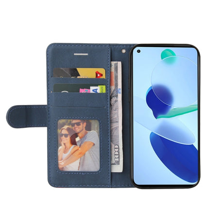 Dual-color Splicing Horizontal Flip PU Leather Case with Holder & Card Slots & Wallet, For Xiaomi Mi 11 Lite