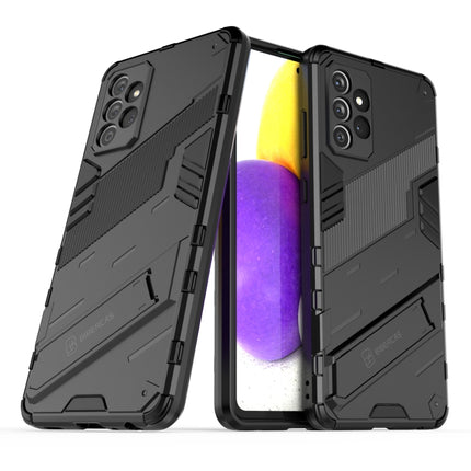 Punk Armor 2 in 1 PC + TPU Shockproof Case with Invisible Holder, For vivo V21e 5G, For Samsung Galaxy A72 5G / 4G