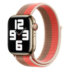 For Apple Watch Series 7 45mm / 6 & SE & 5 & 4 44mm / Pomelo Pink Wheat
