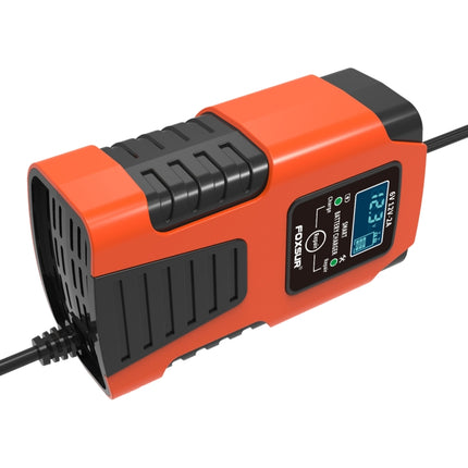 FOXSUR 2A / 6V / 12V Car / Motorcycle 3-stage Full Smart Battery Charger, 2A, US Plug, 2A, EU Plug, 2A, JP Plug, 2A, UK Plug