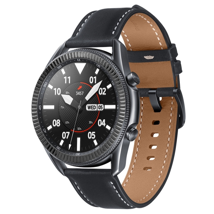 Smart Watch Wave Texture Bezel Ring, For Samsung Galaxy Watch 3 41mm, For Samsung Galaxy Watch 3 45mm