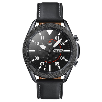 Smart Watch Rhombus Texture Bezel Ring, For Samsung Galaxy Watch 3 41mm, For Samsung Galaxy Watch 3 45mm