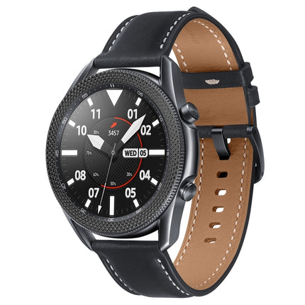 Smart Watch Rhombus Texture Bezel Ring, For Samsung Galaxy Watch 3 41mm, For Samsung Galaxy Watch 3 45mm